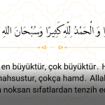 Peygamberimizden Öğrendiğimiz Dualar/4