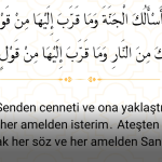 Peygamberimizden Öğrendiğimiz Dualar#8