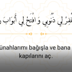 Peygamberimizden Öğrendiğimiz Dualar#10